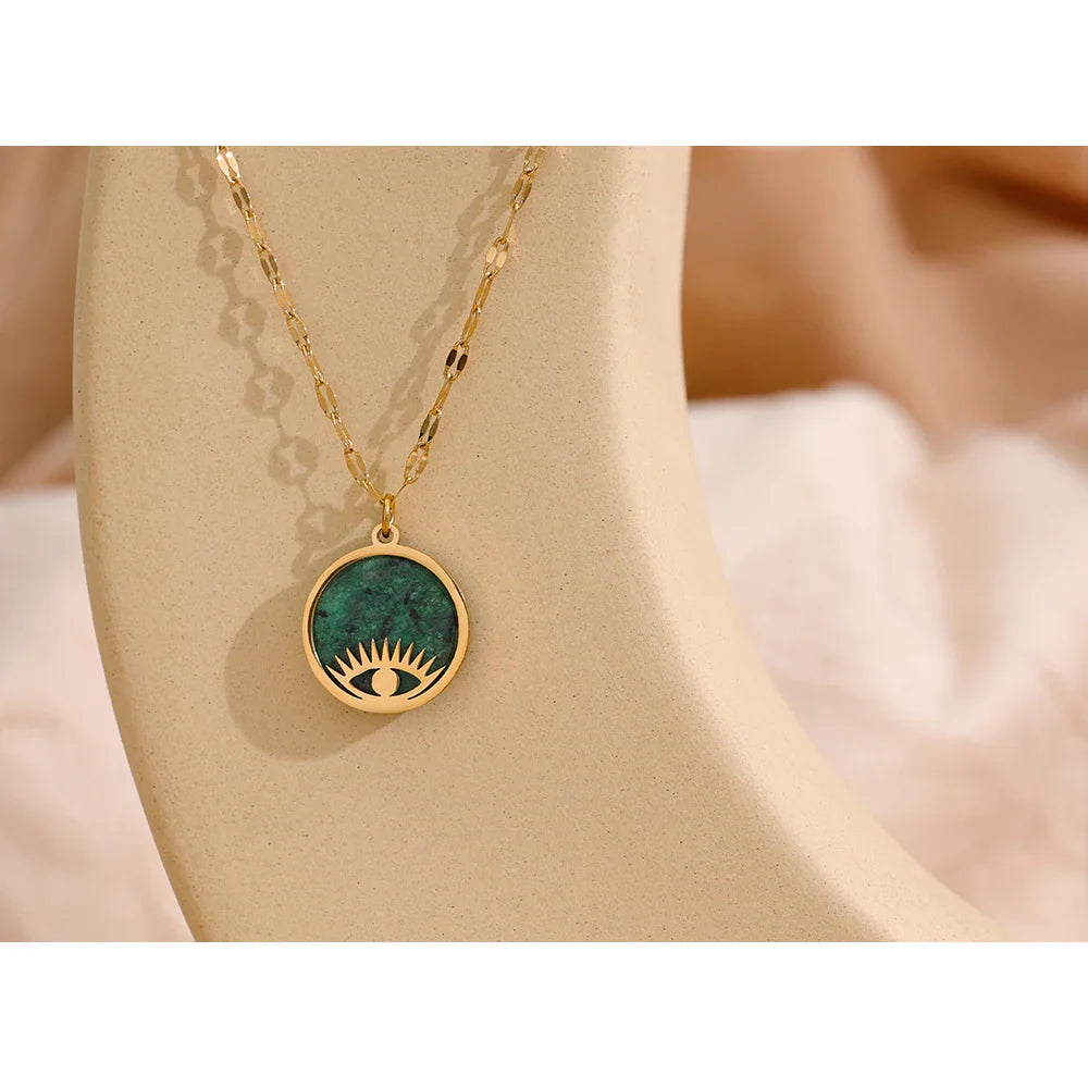 Oval Paperclip Necklace