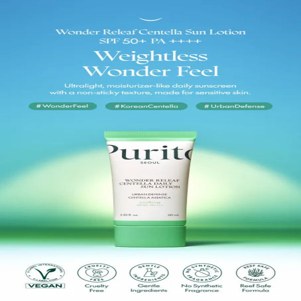 Purito SEOUL - Wonder Releaf Centella Daily Sun Lotion (x18) (Bulk Box)
