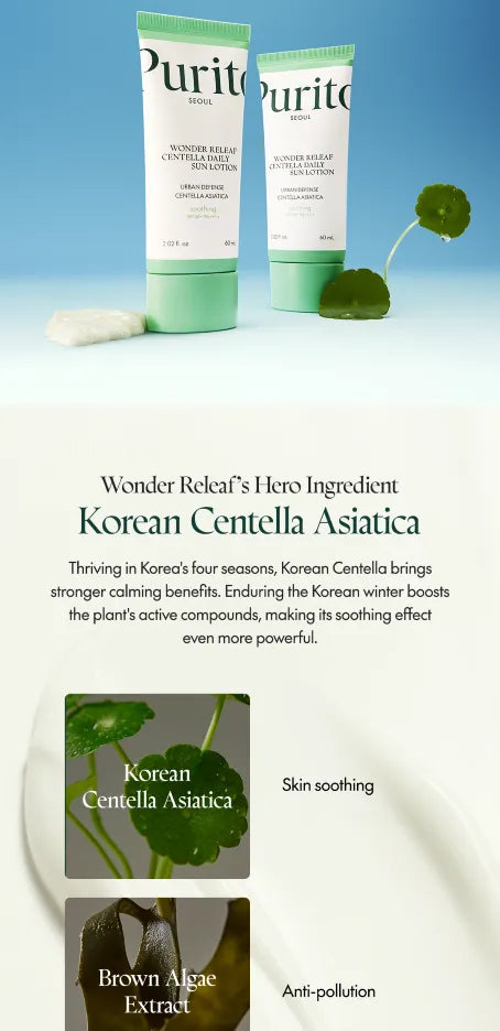 Purito SEOUL - Wonder Releaf Centella Daily Sun Lotion (x18) (Bulk Box)