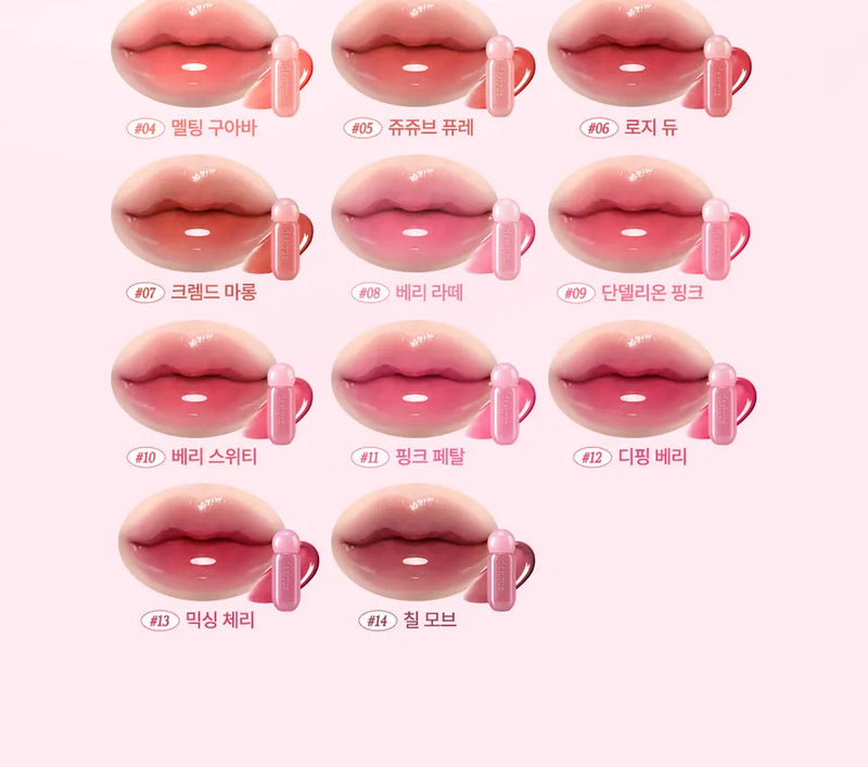 dasique - Juicy Dewy Glow Tint - 16 Colors (x30) (Bulk Box)