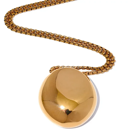 Minimalist Long Unisex Sweater Chain Necklace