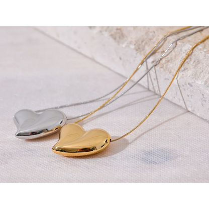 Puffy Heart Necklace