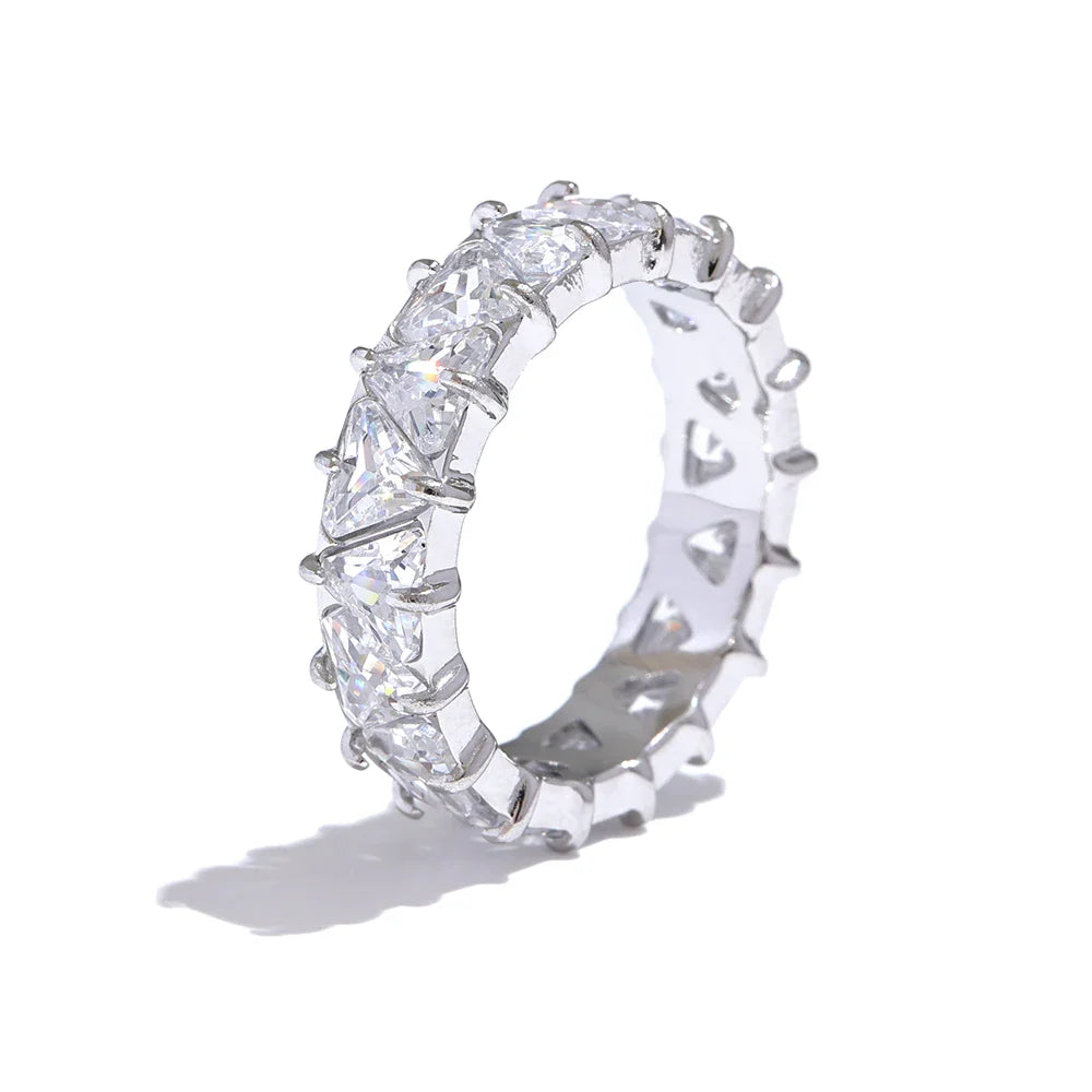 Delicate Bling Zirconia Ring