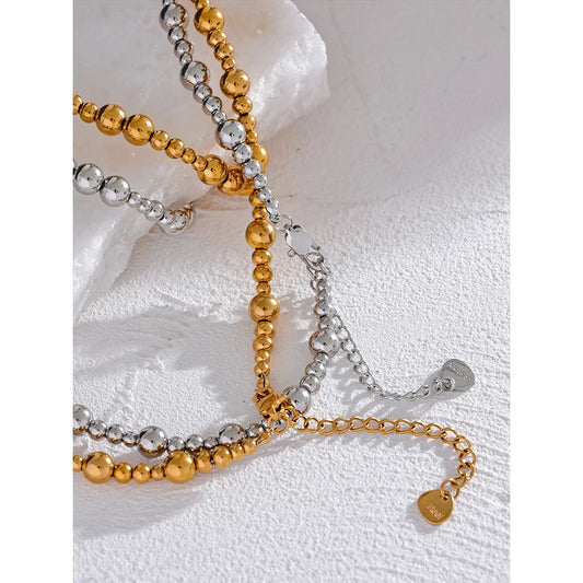Gold Ball Chain Necklace