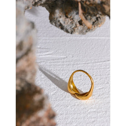 Gold Ring Chunky