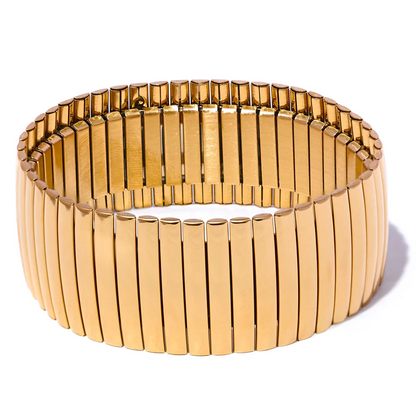 Wide Elastic Bracelet