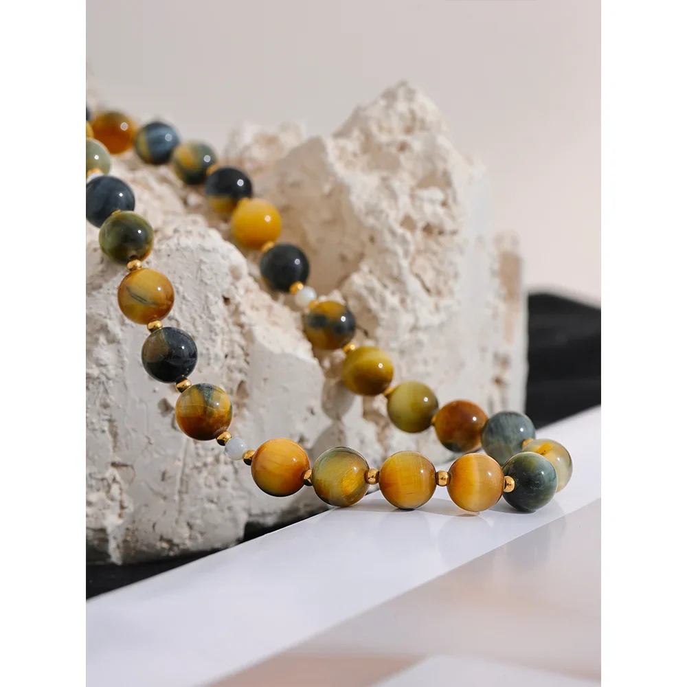 Stone Bead Necklace