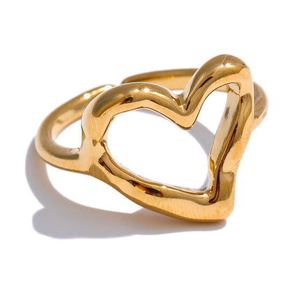Gold Heart Ring