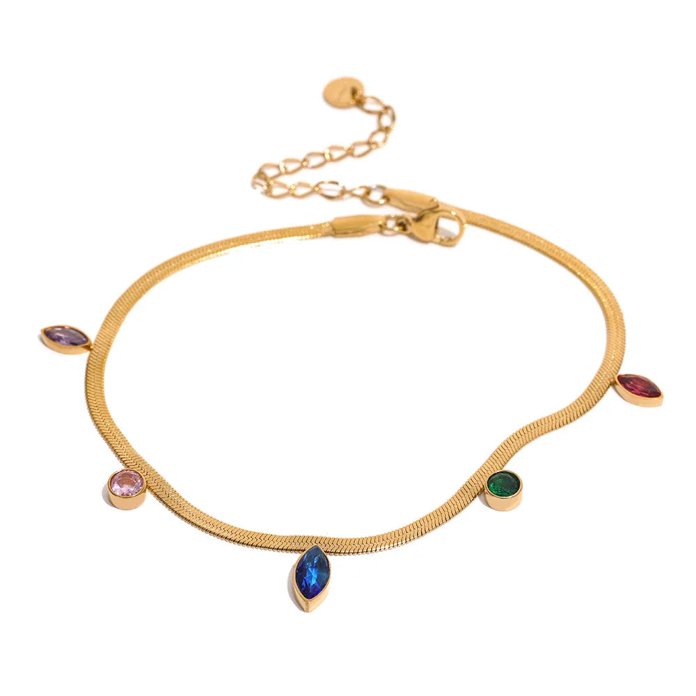 18k Gold Anklet