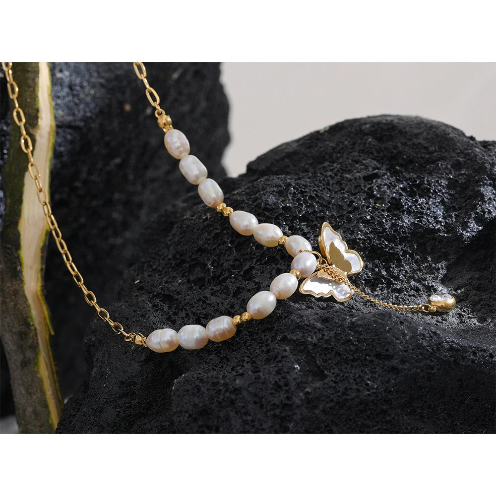 Butterfly Pendant Necklace