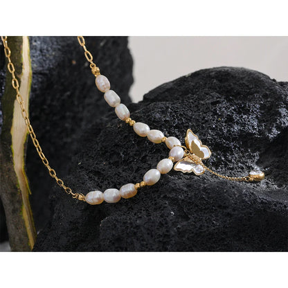 Butterfly Pendant Necklace