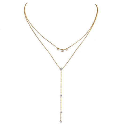 Bling Cubic Zirconia Pendant Necklace