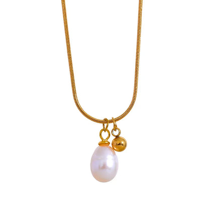 Pearl Ball Necklace