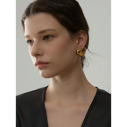 Heart Ear Studs