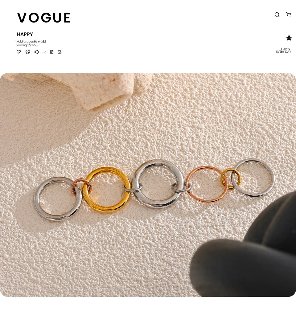 Stacked rings