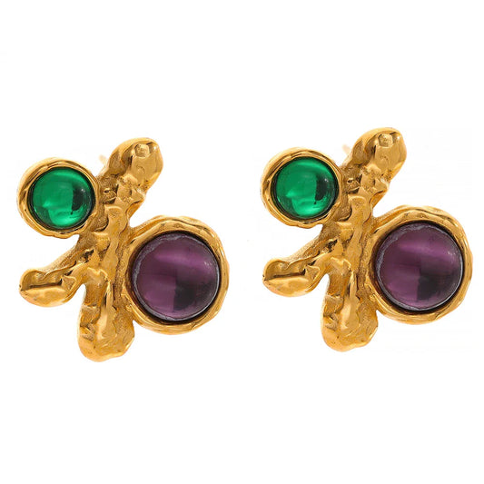 Colorful Stud Earrings