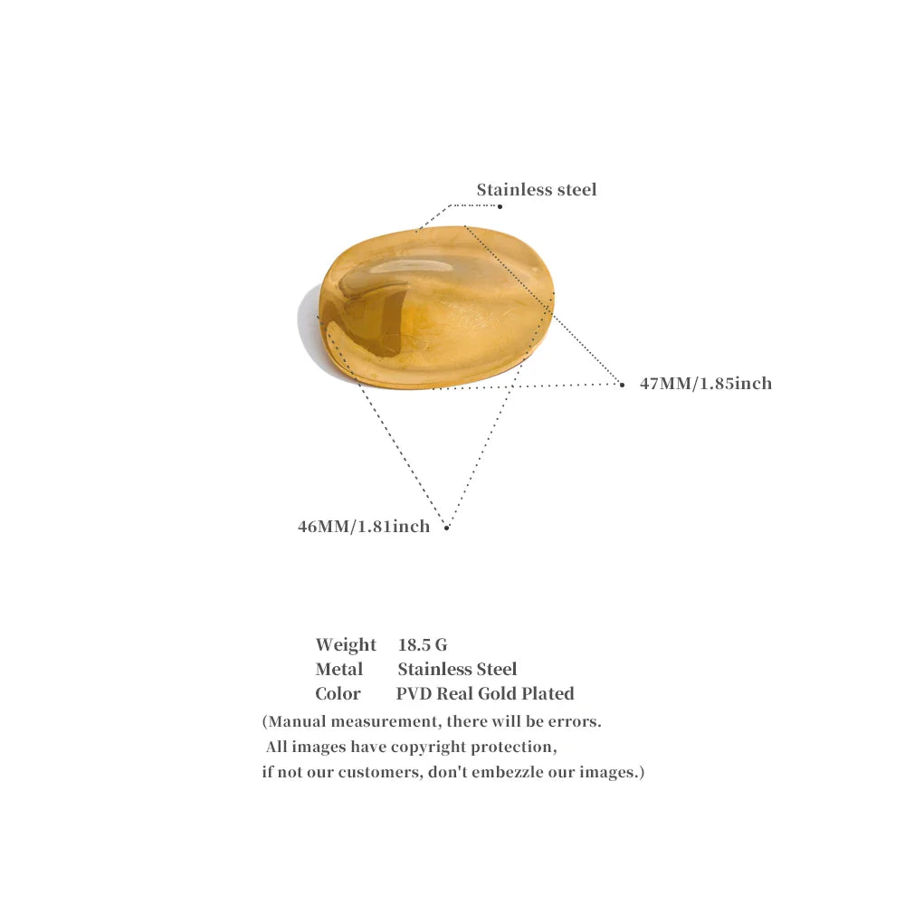 Gold Brooch Pin