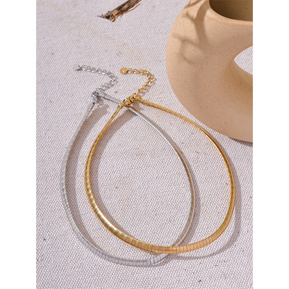 Choker Necklace Gold