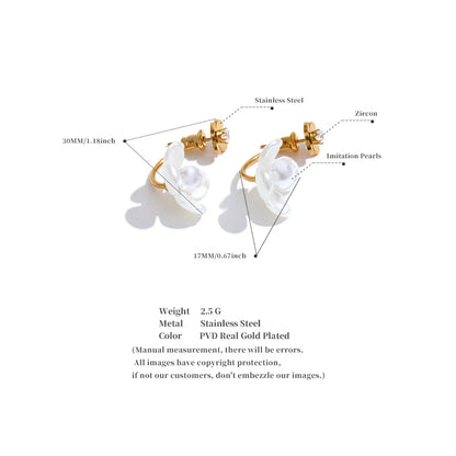 Flower Drop Earrings