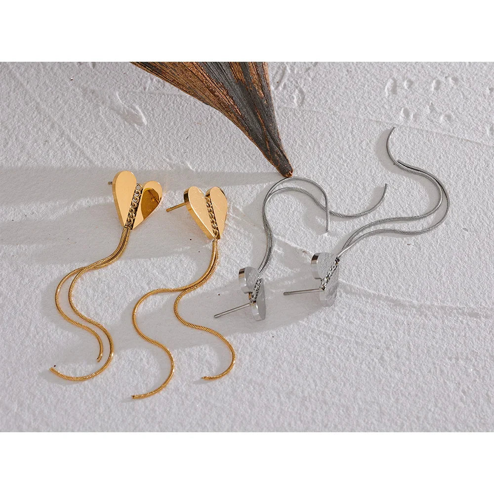 Long Tassel Earrings