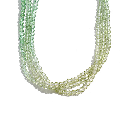 Boho Crystal Bead Choker