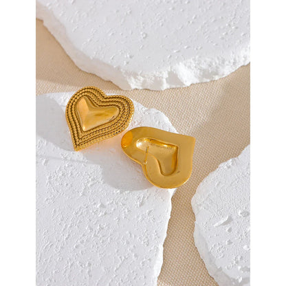 Heart shaped earrings