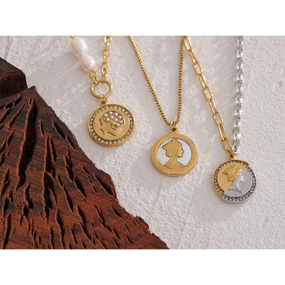 Coin Pendant Necklace