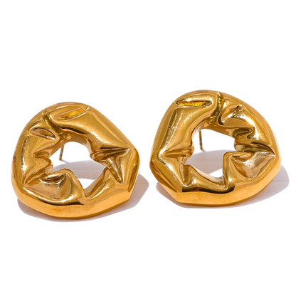 Geometric Hollow Earrings