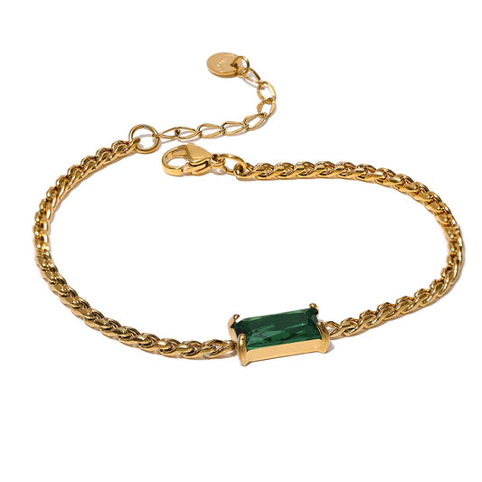 CZ Chain Bracelet