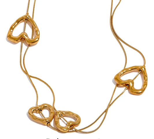 Heart Chain Necklace