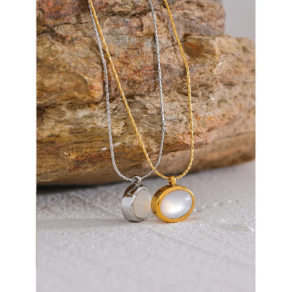 Oval Necklace