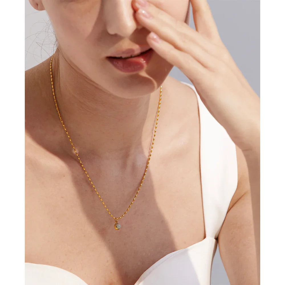 Opalite Stone Necklace
