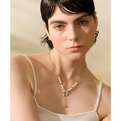 Butterfly Pendant Necklace