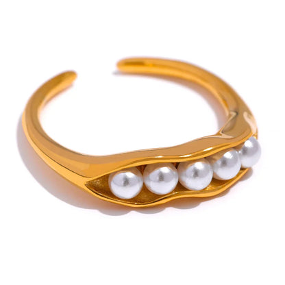 Pearl Ring Gold