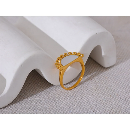 Gold Shell Ring