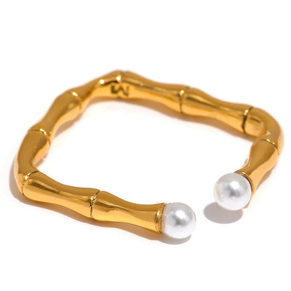 Pearl Band Ring