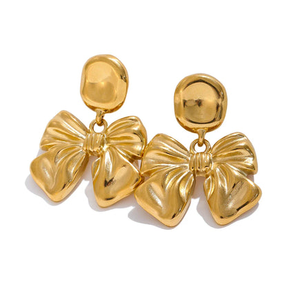 Bow Knot Drop Earrings