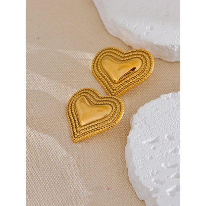 Heart shaped earrings