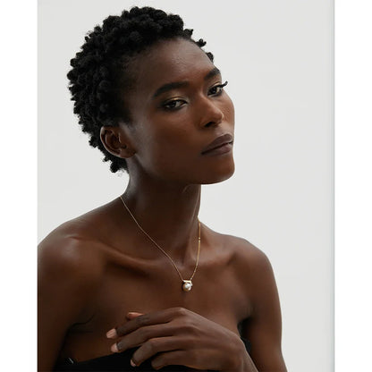 Golden Pearl Necklace