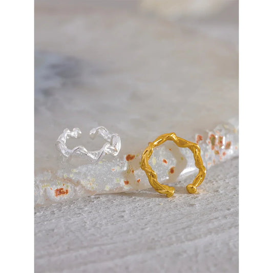 Sterling Silver Ear Cuffs
