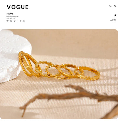 Stacking rings