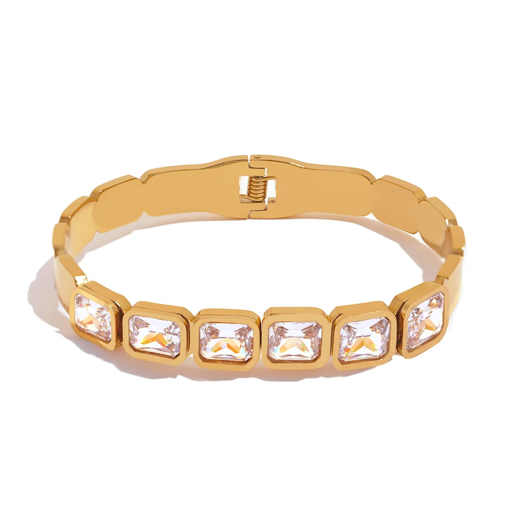Sterling Silver Cubic Zirconia Tennis Bracelet