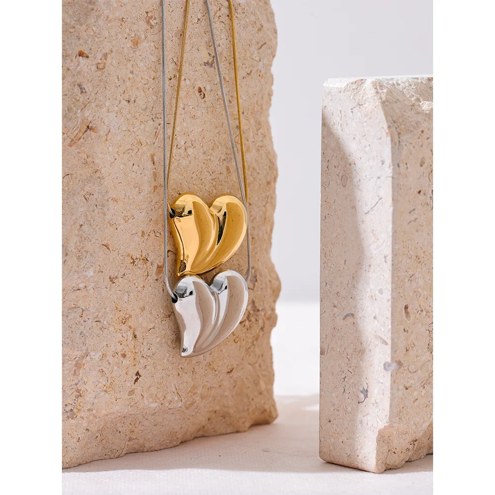 Puffy Heart Necklace
