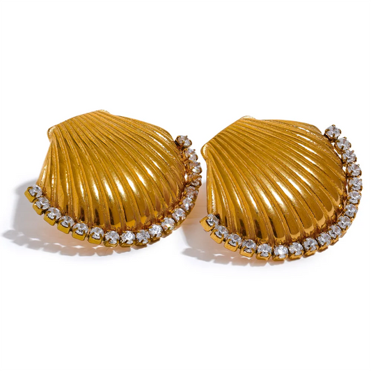 New Shell Stud Earrings