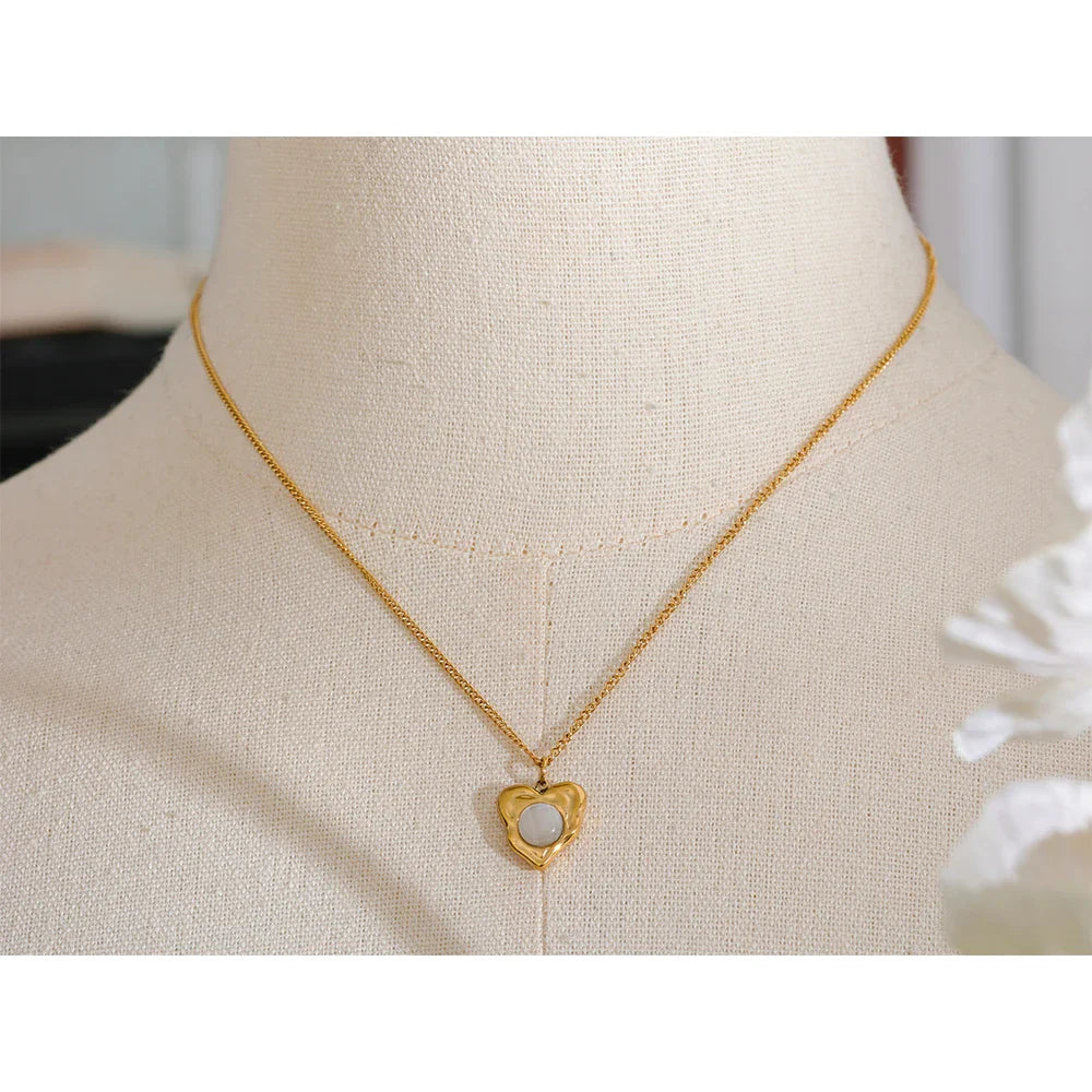 Chunky Heart Necklace
