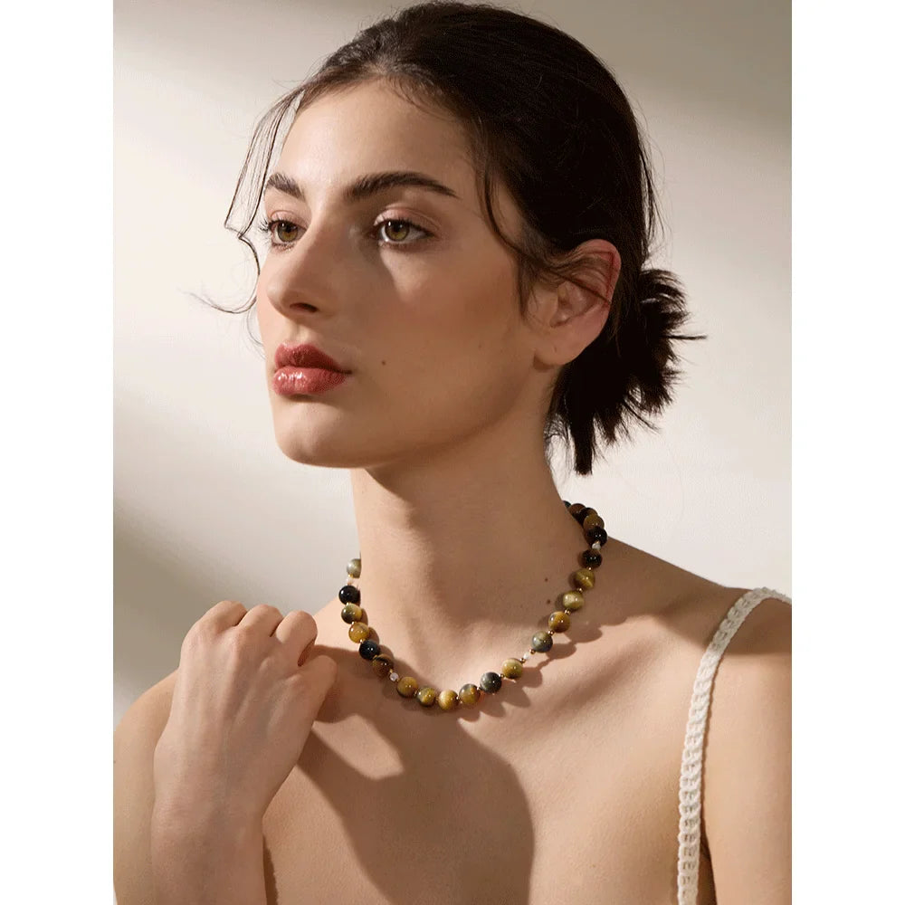 Stone Bead Necklace