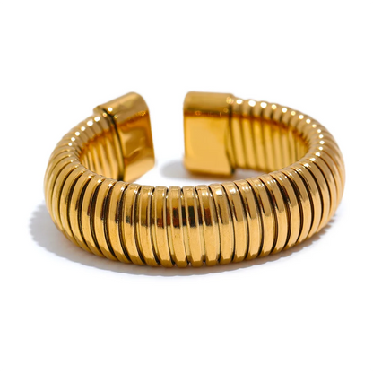 Round Elastic Open Ring