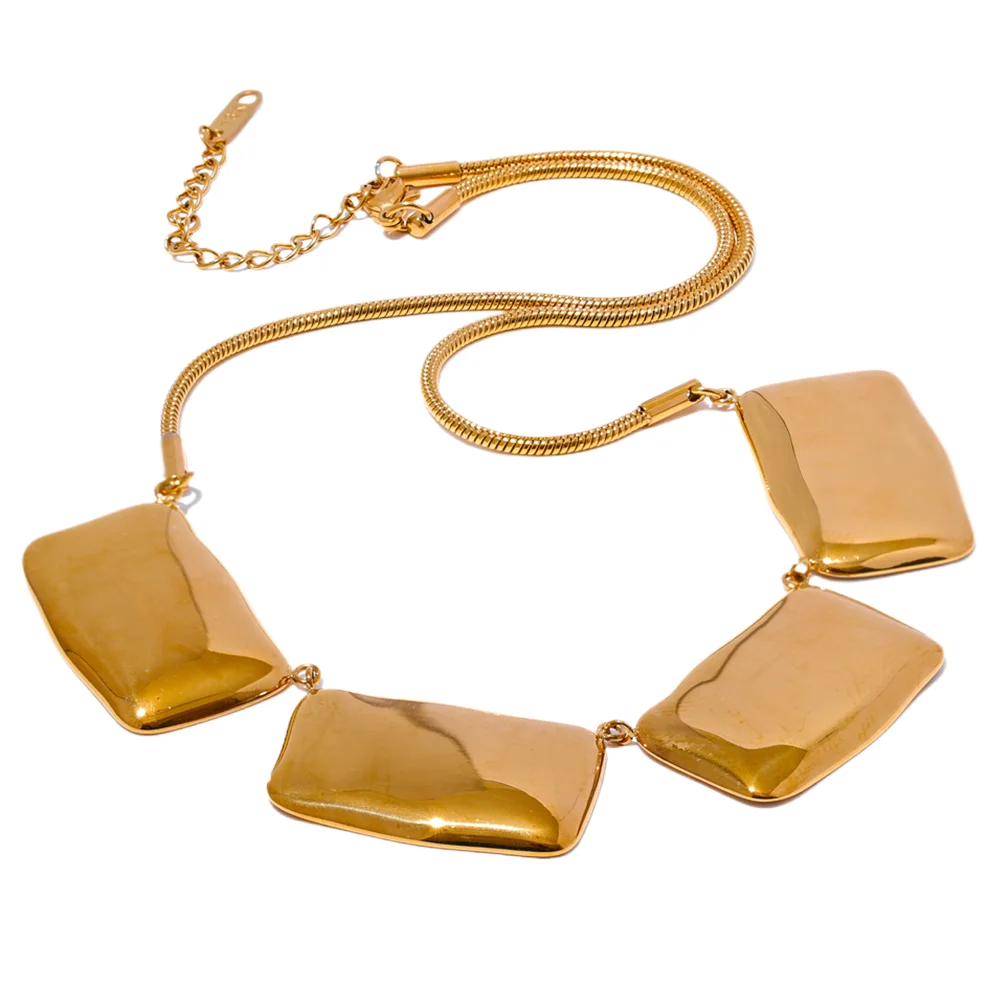 Square Pendant Necklace