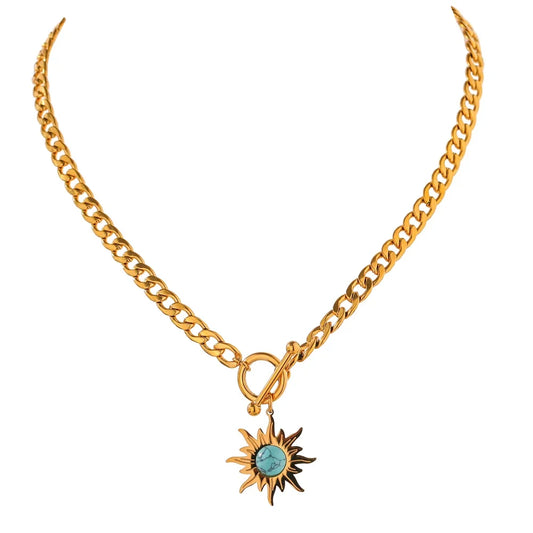 Sunflower Necklace