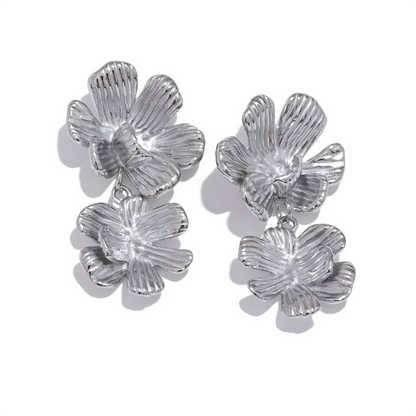Flower Drop Earrings